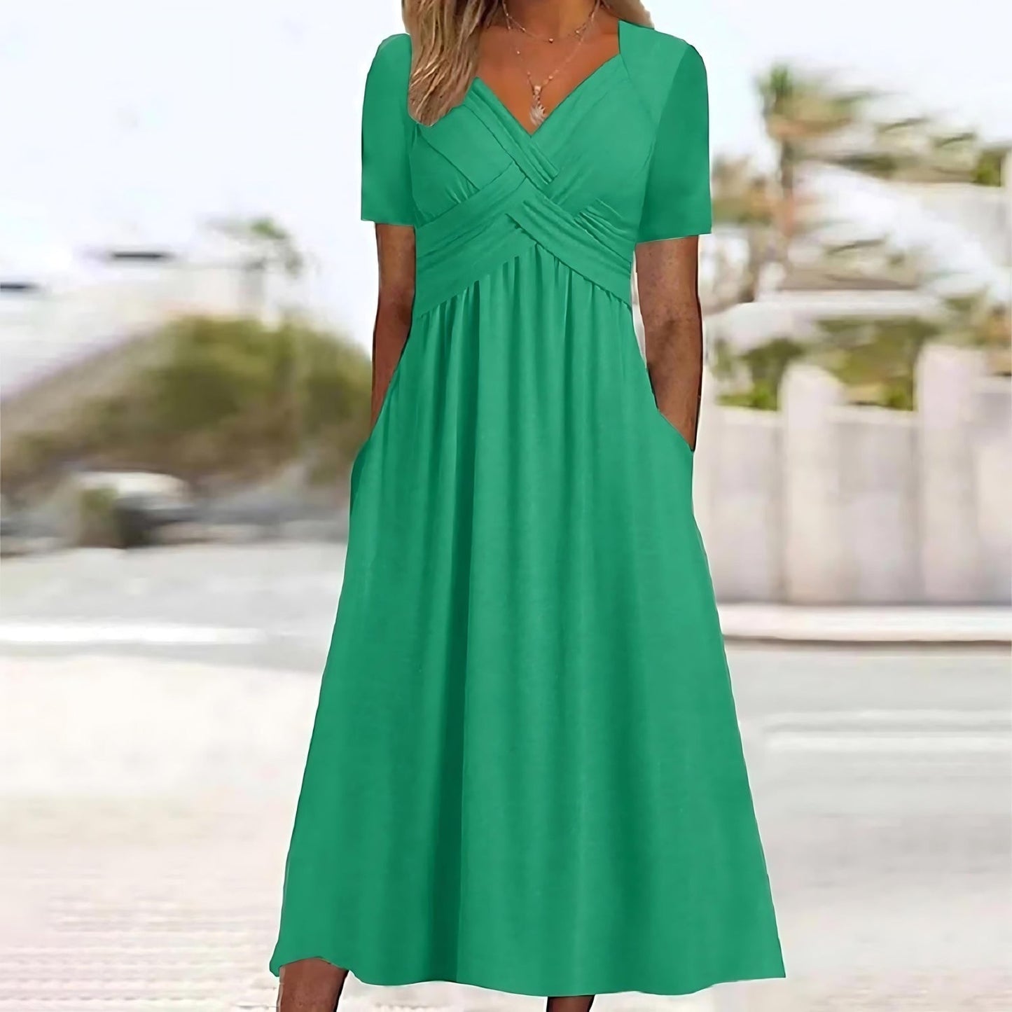 CM | Elegante vestido midi