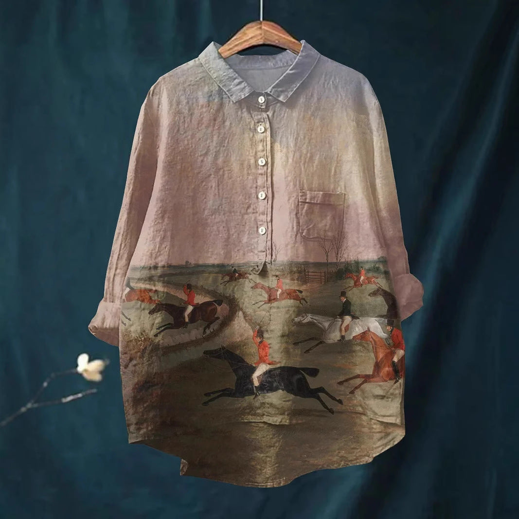 Acogedor y chic Camisa