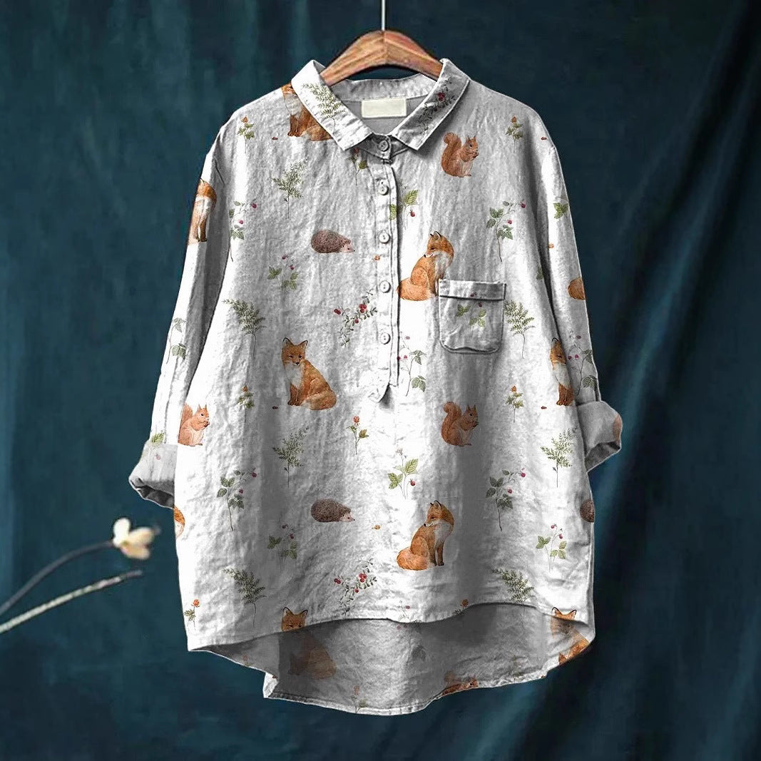 Acogedor y chic Camisa