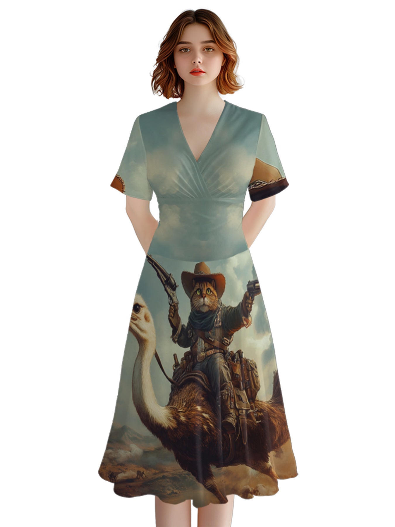 Atractivo y refinado Vestido