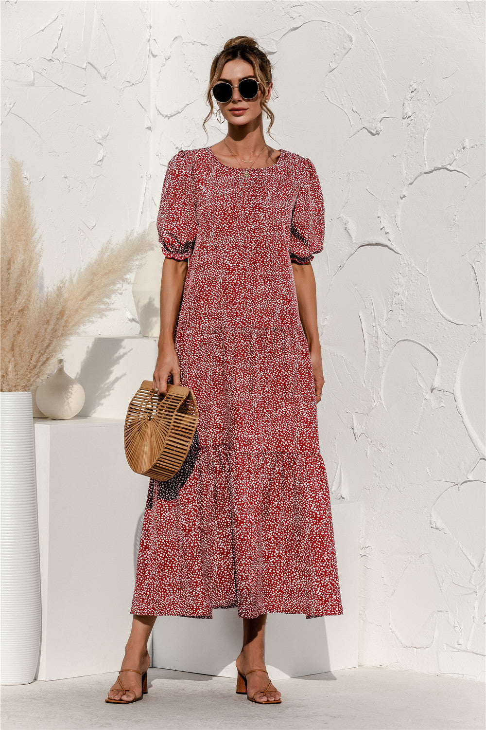 CM | Vestido midi de cuadros para todos los días