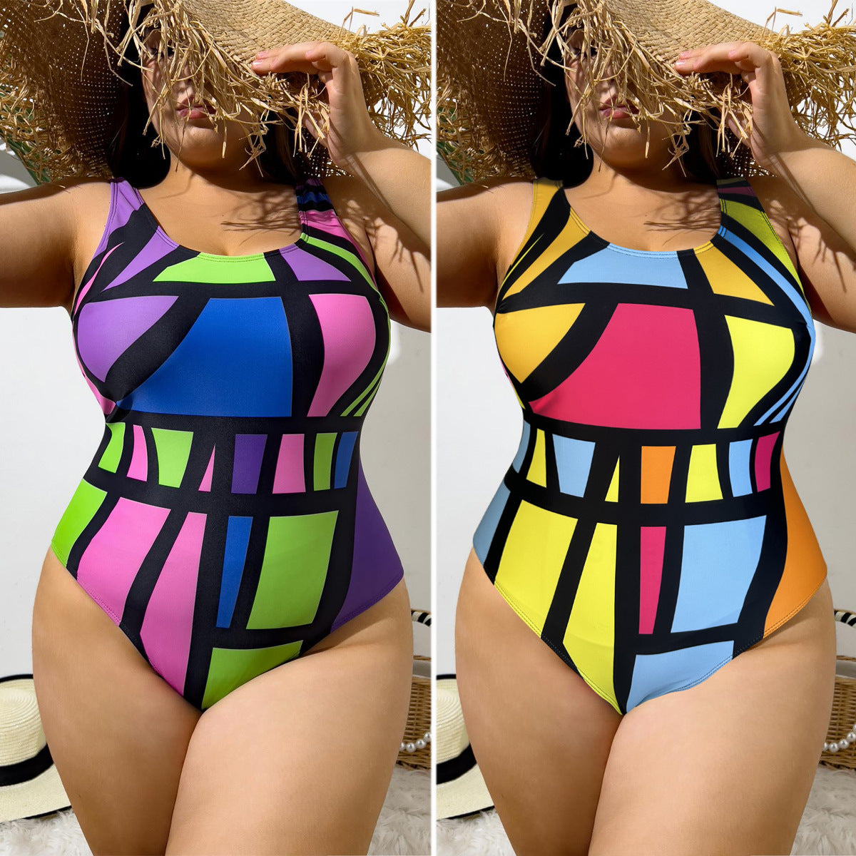 Atractivo y refinado Traje de baño