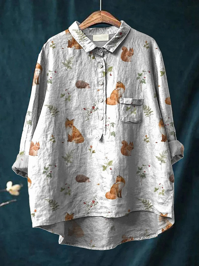 Acogedor y chic Camisa