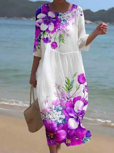 CM | Maxi vestido con estampado floral