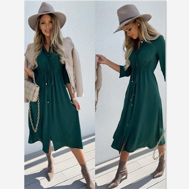 Acogedor y chic Vestido