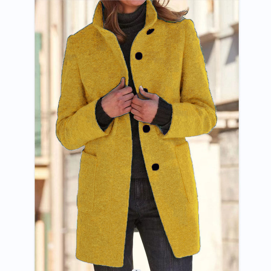 CM | Elegante abrigo con botones