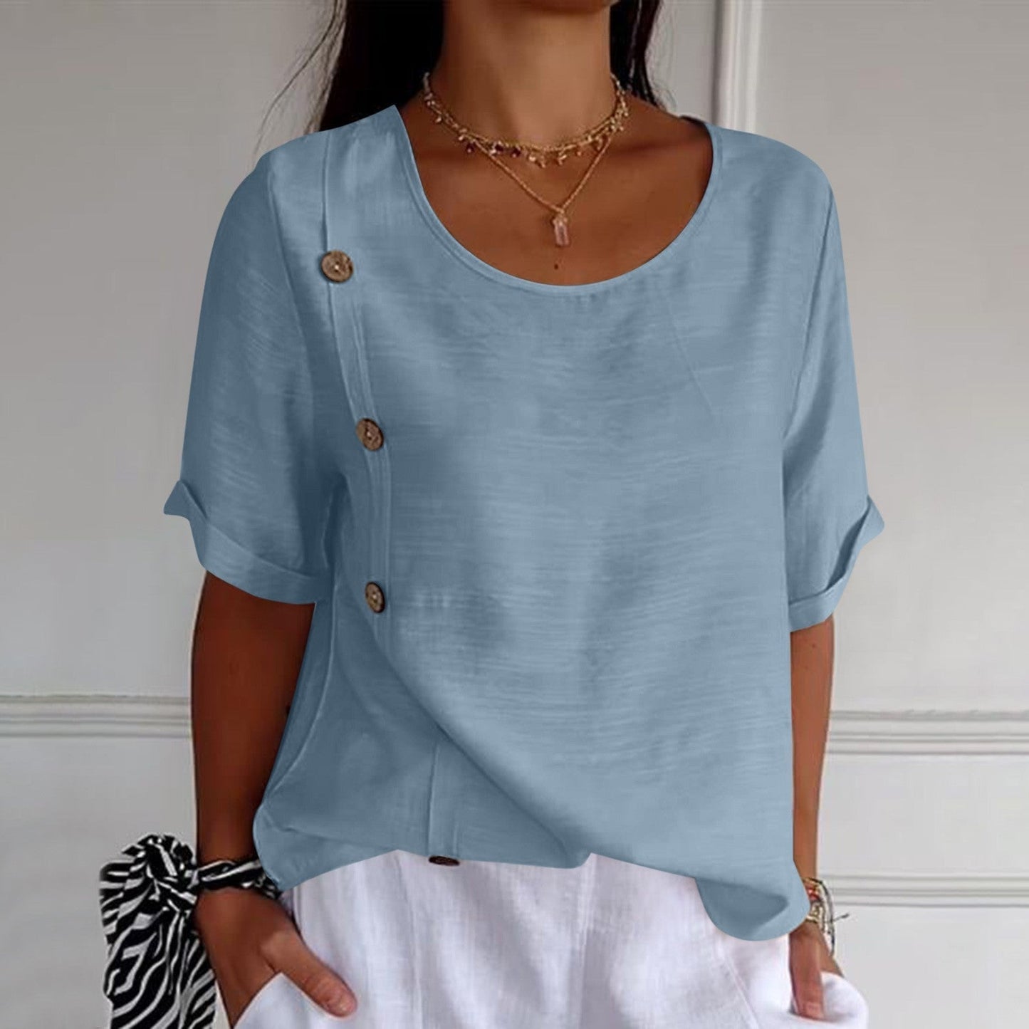 CM | Blusa casual de señora