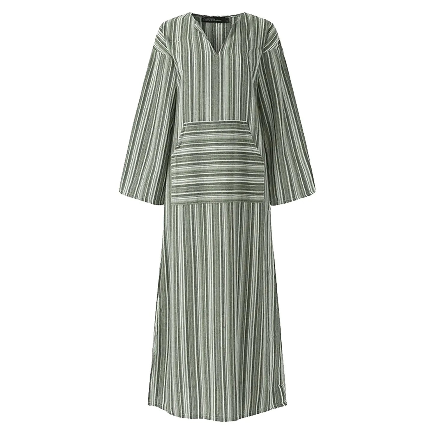 CM | Maxivestido de rayas