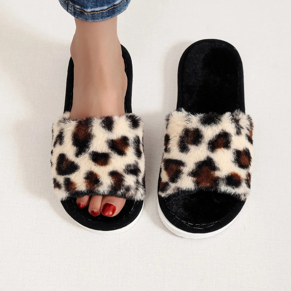 Ortopédico Zapatillas de casa elegante y de apoyo