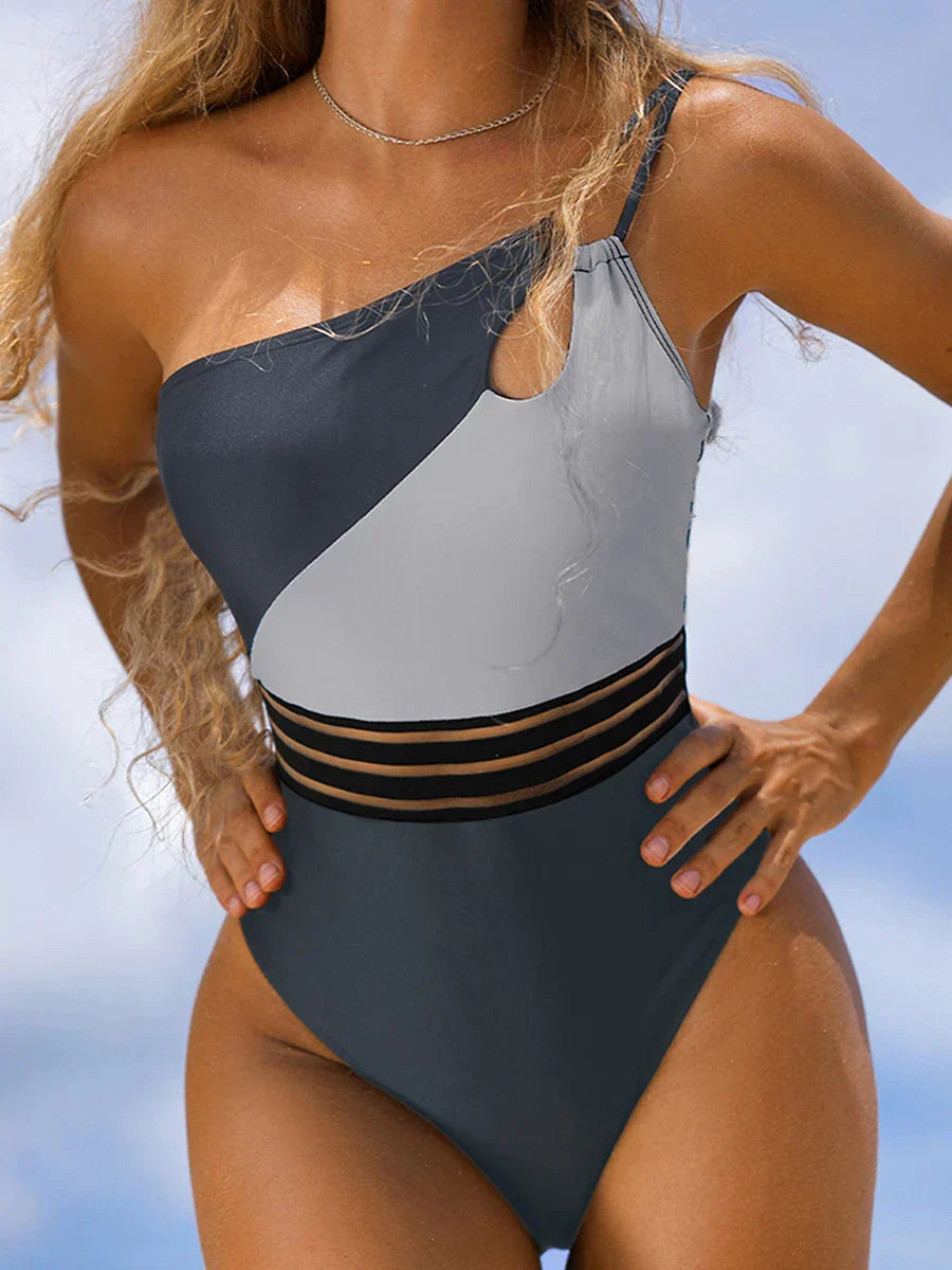CM | Bikini traje de baño para las mujeres panel de tela patchwork cuerpo