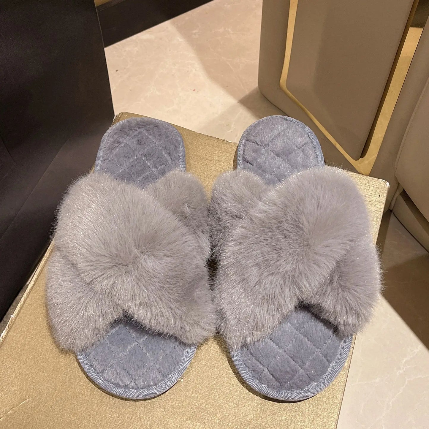 Ortopédico Zapatillas de casa duradero y de apoyo
