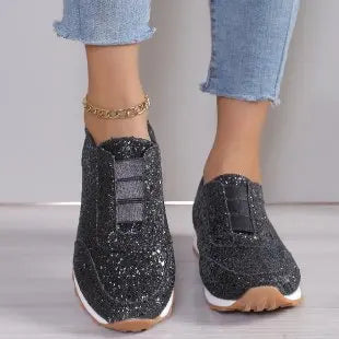 CM | Zapatillas con purpurina