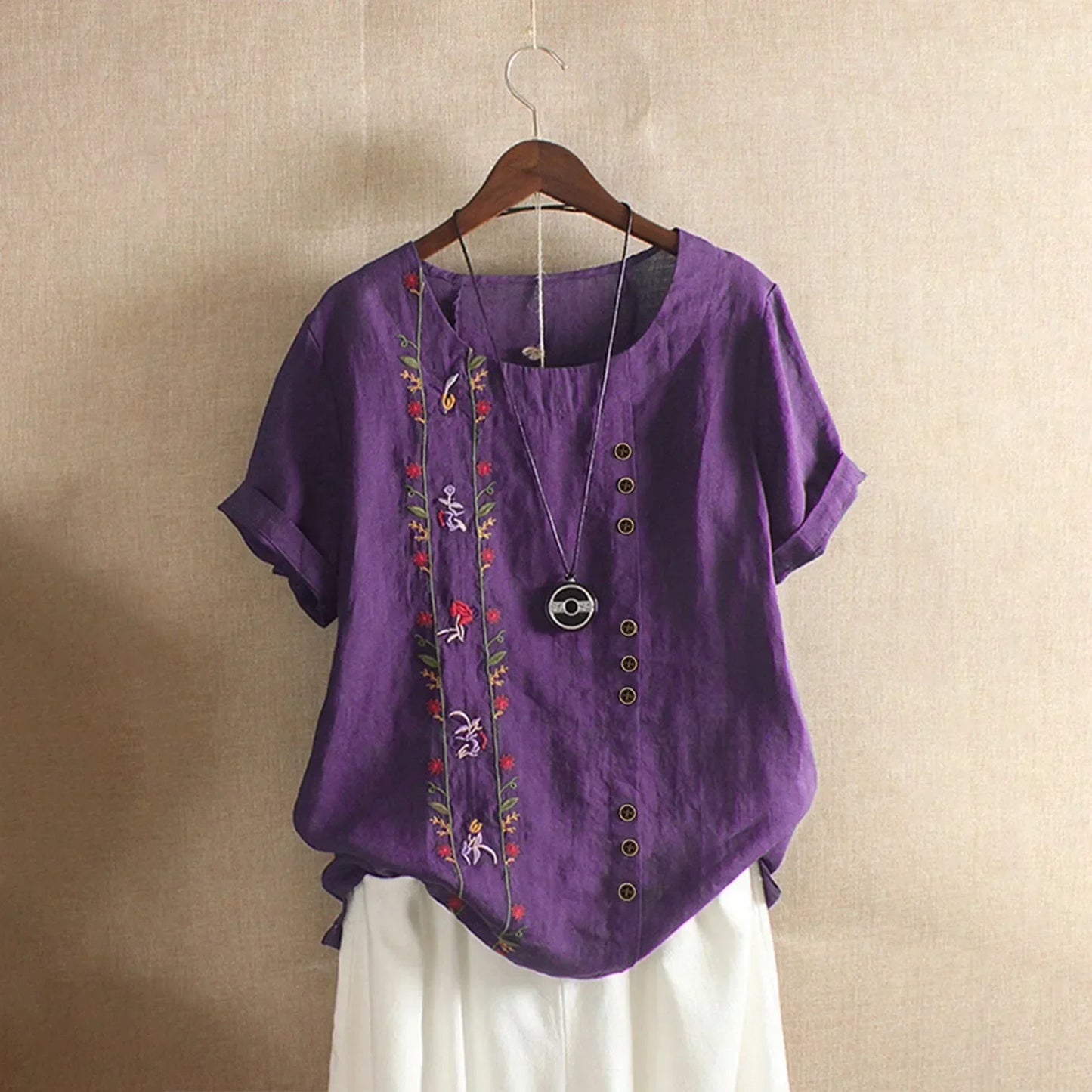 CM | Blusa clásica y fresca