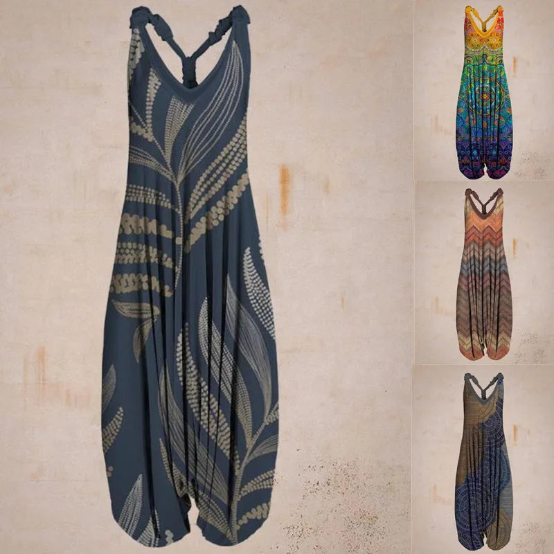 CM | Casual Jumpsuit Bohemian StyleWool - Casual Jumpsuit Bohemian Style