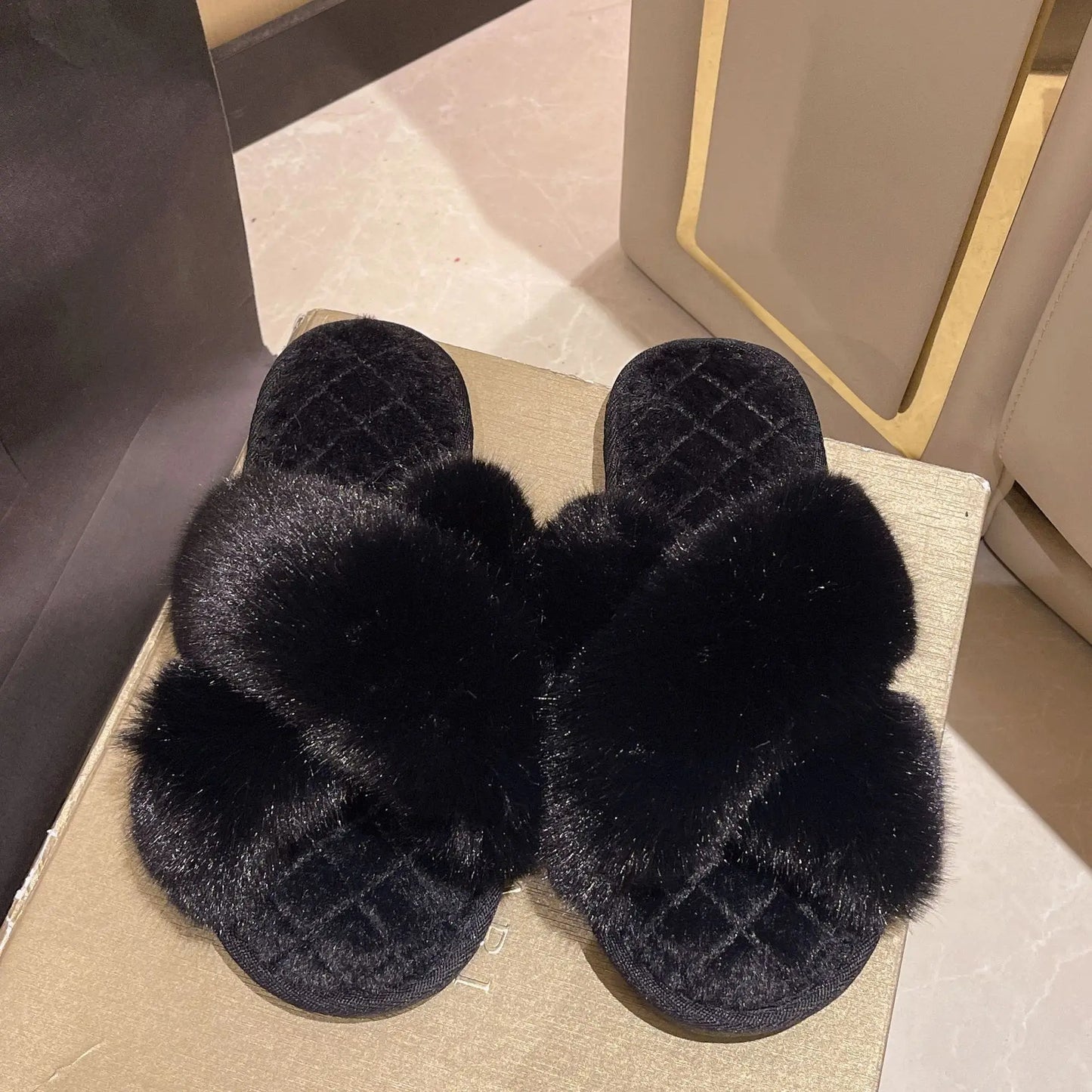 Ortopédico Zapatillas de casa duradero y de apoyo