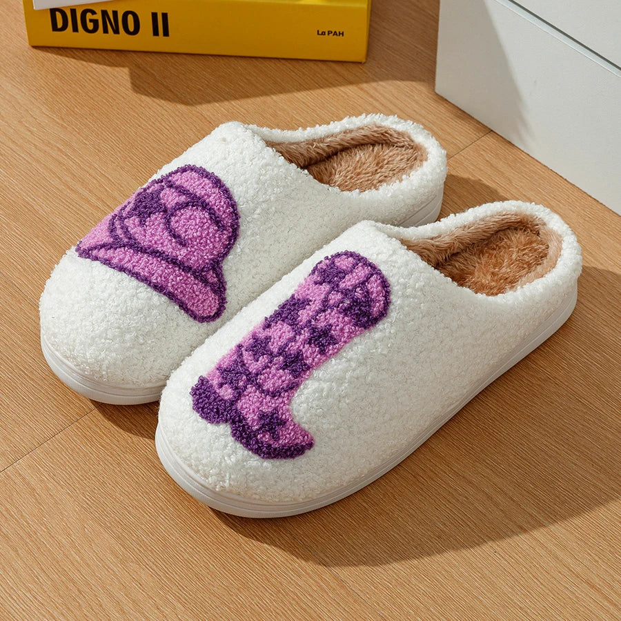 Ortopédico Zapatillas de casa elegante y de apoyo