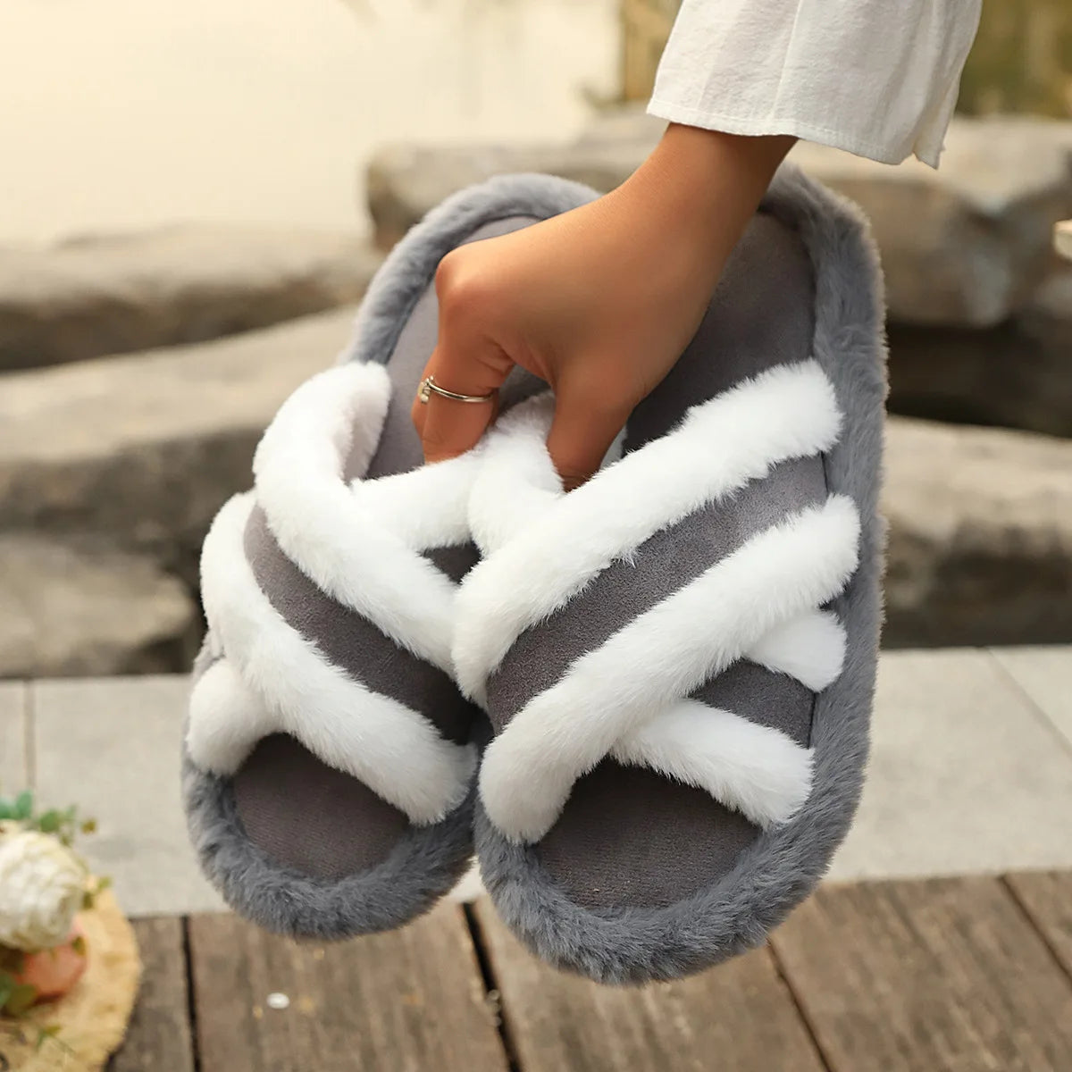 Ortopédico Zapatillas de casa a medida y cómodo