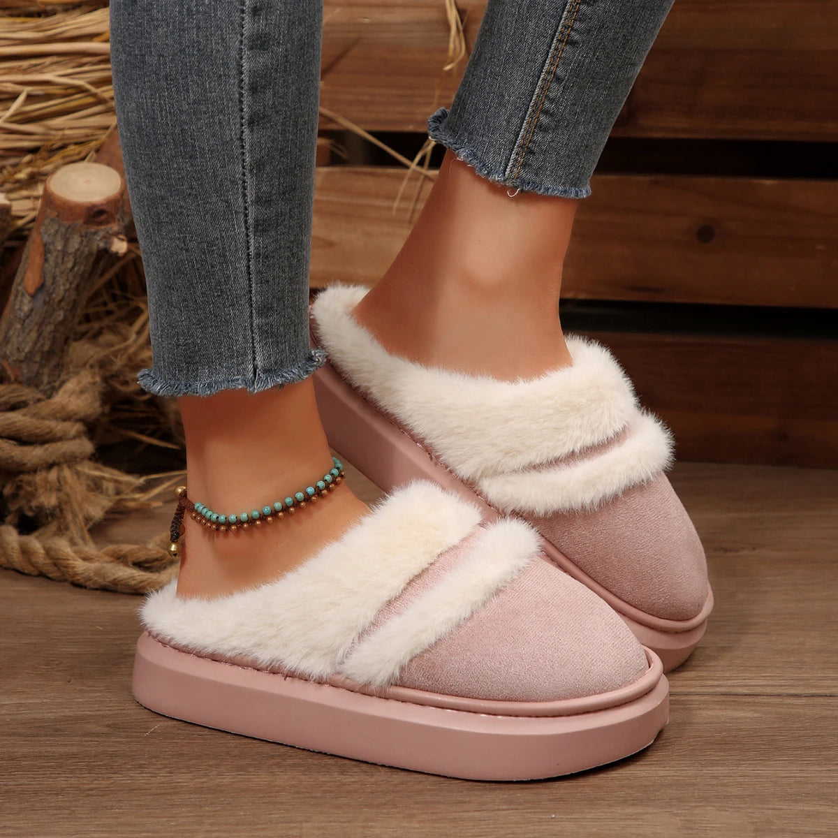 Ortopédico Zapatillas de casa cómodo y a la moda