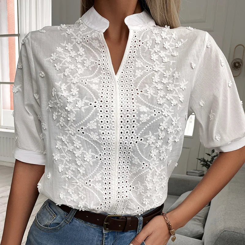 CM | Blusa bordada para mujer