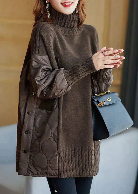 CM | Acogedor jersey de cuello alto