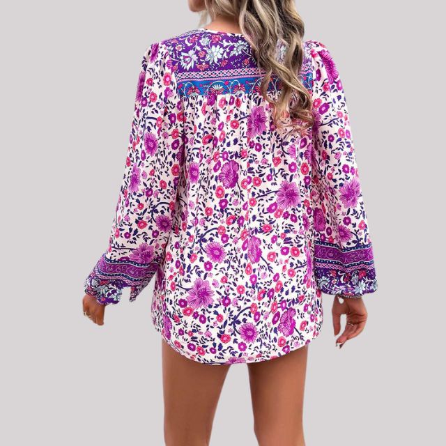 CM | Blusa Boho Paisley para mujer