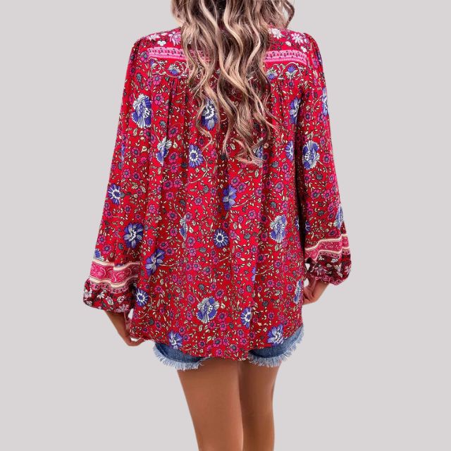 CM | Blusa Boho Paisley para mujer