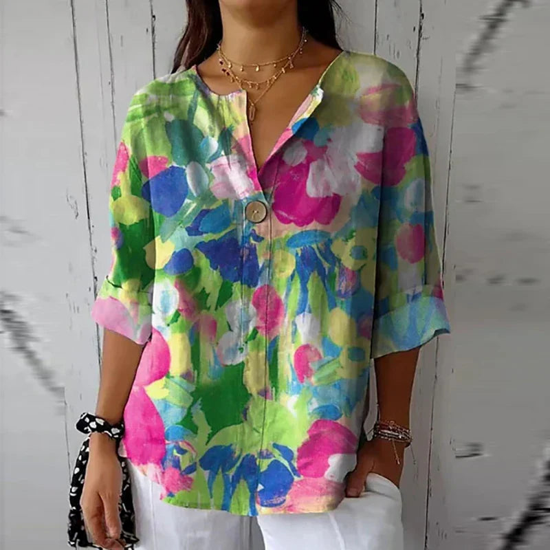 CM | Blusa Casual Estampado Floral