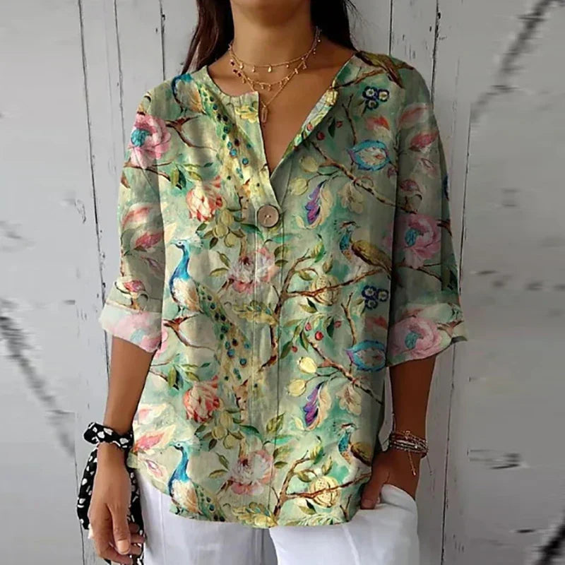 CM | Blusa Casual Estampado Floral