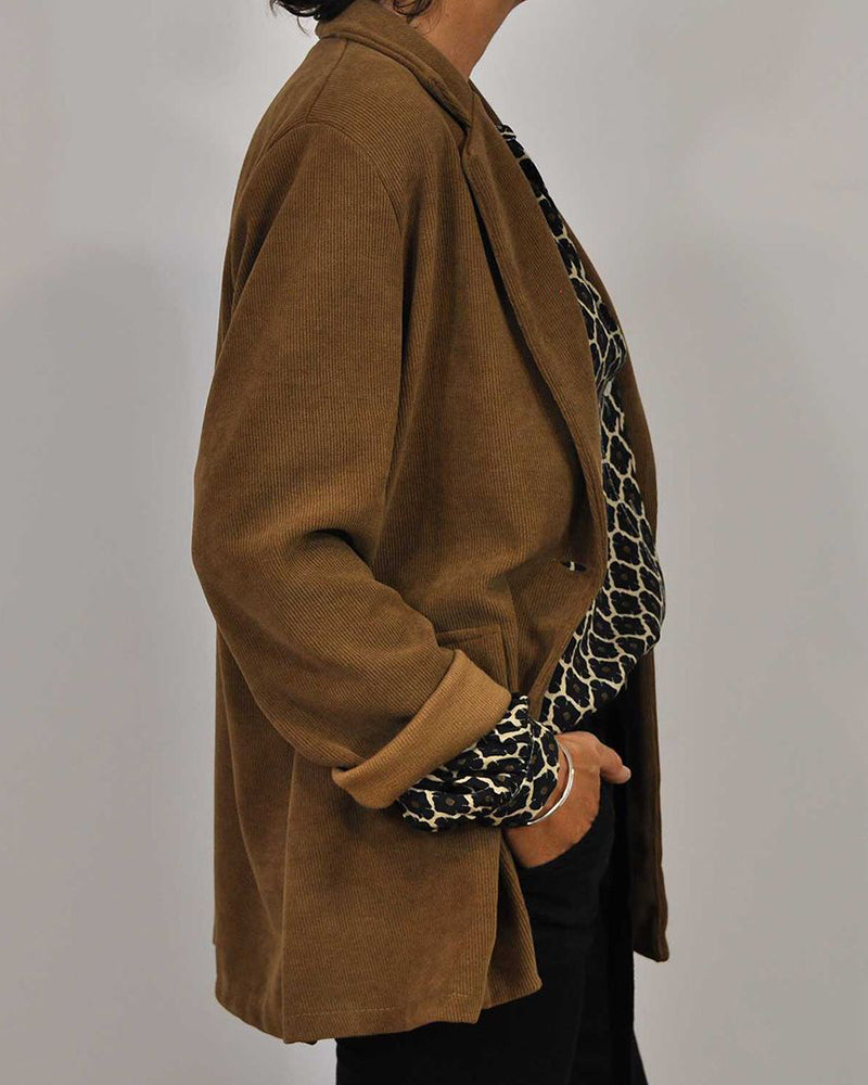 CM | blusa casual con cuello en V