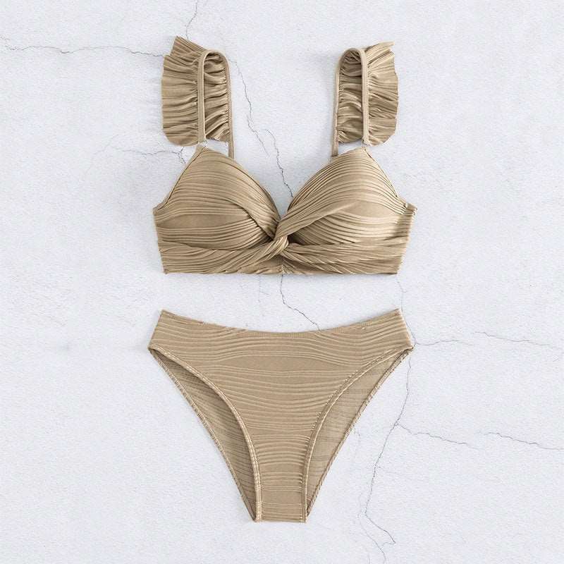 CM | Bikini de mujer con volantes en 2 colores S-XL