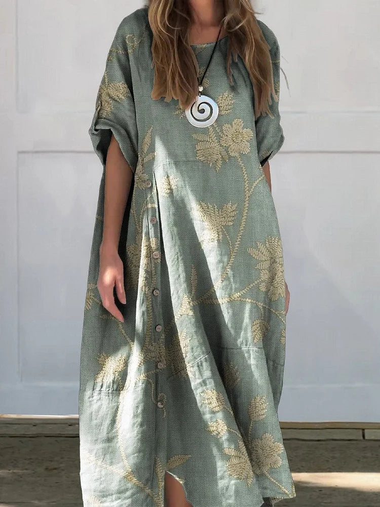 CM | Atemporal, maxi vestido holgado