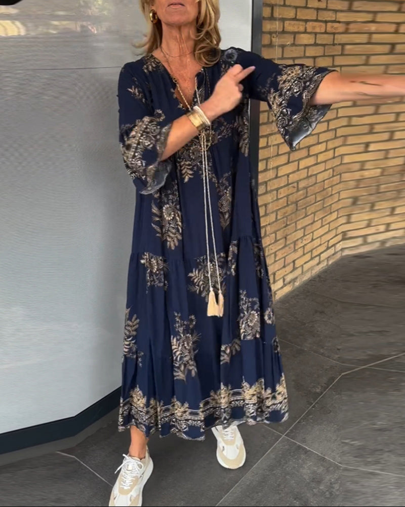 CM | Maxi Vestido fluido