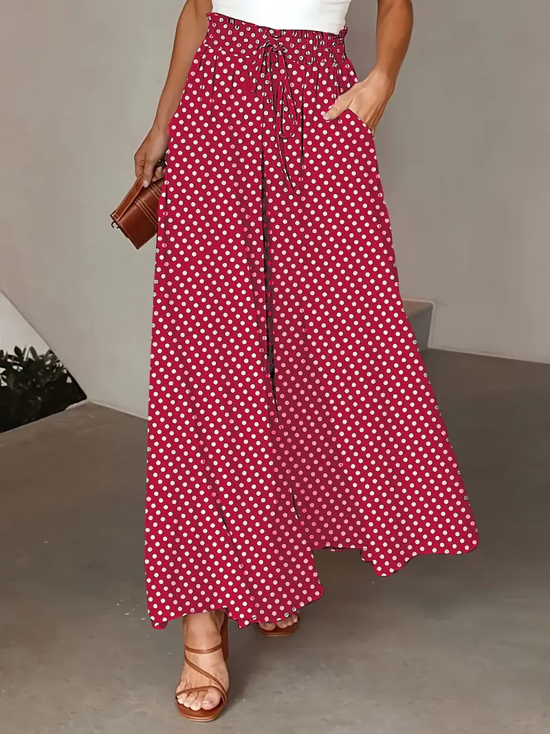 CM | Pantalones de pierna ancha elegantes y chic