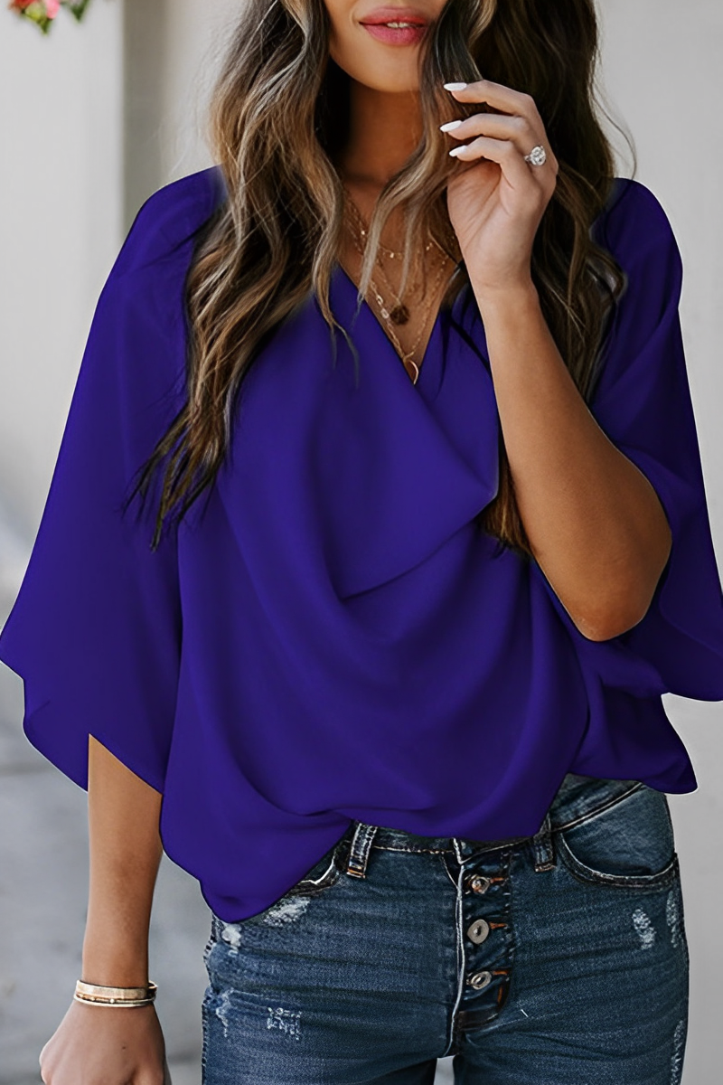 CM | Blusa casual de verano de gasa