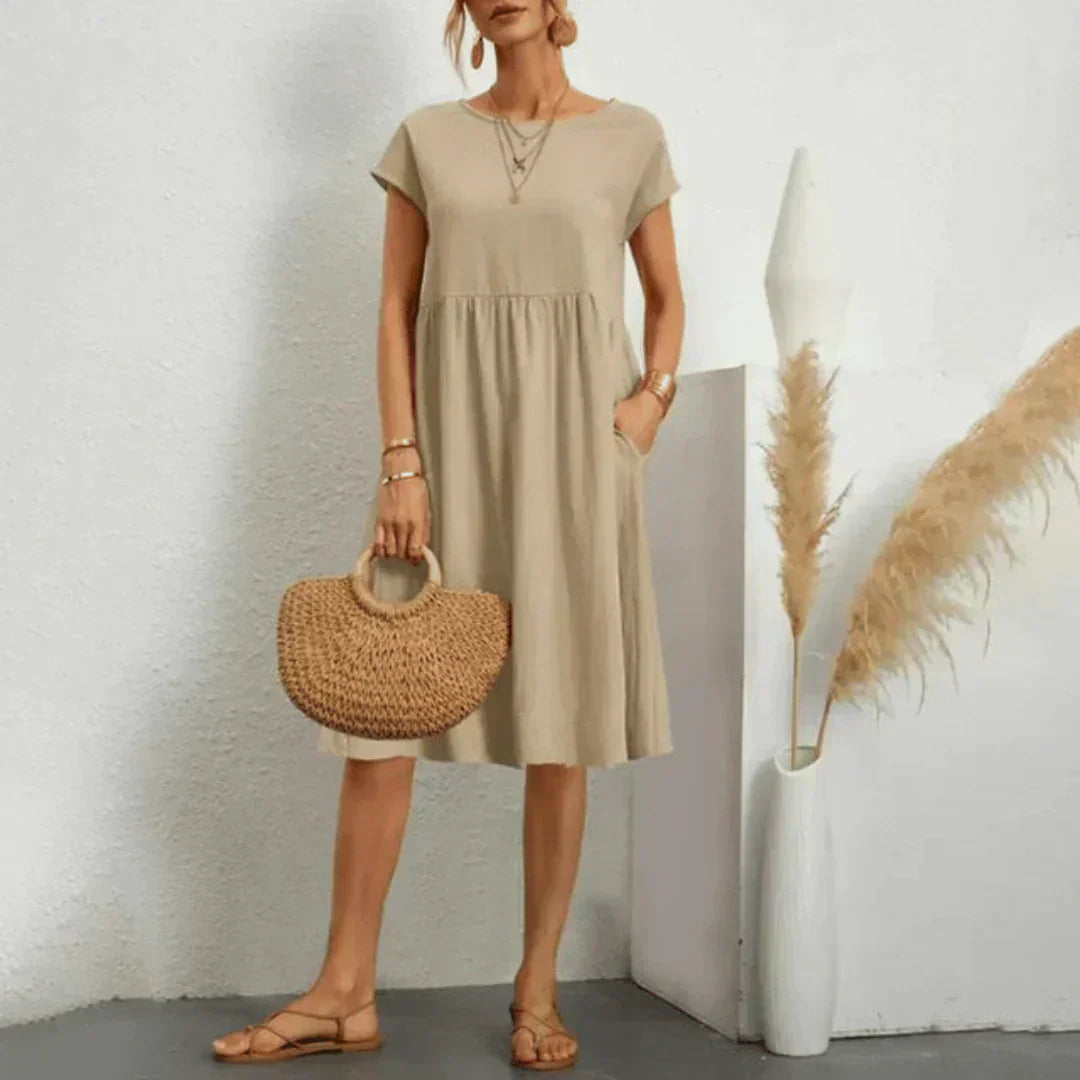CM | Vestido midi relajado