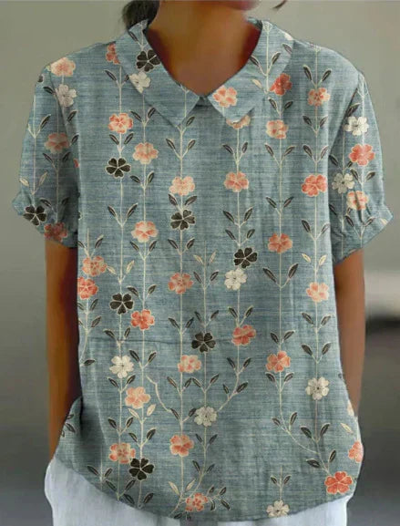 CM | Blusa casual con estampado floral