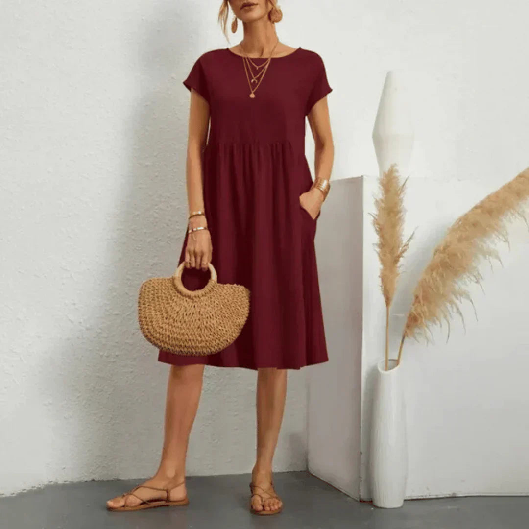 CM | Vestido midi relajado