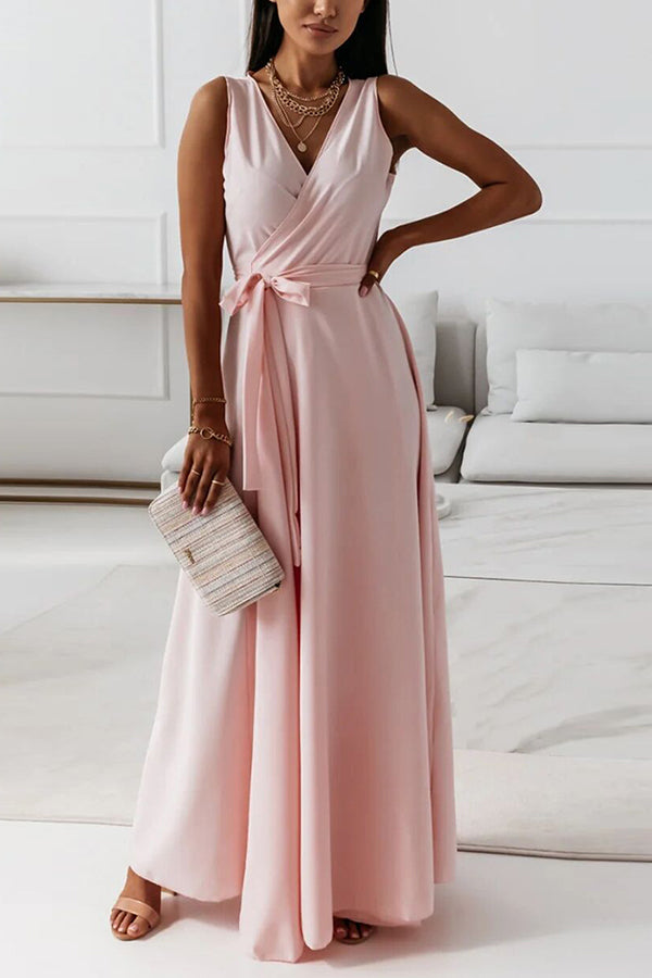 CM | Vestido maxi con tirantes