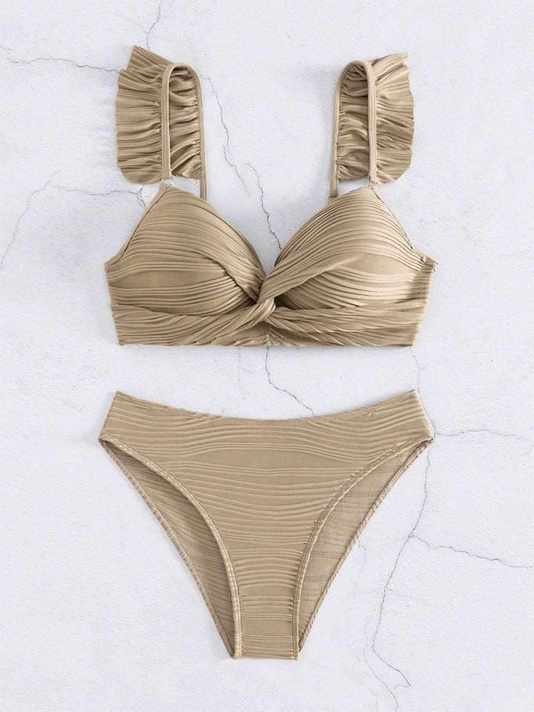 CM | Bikini de mujer con volantes en 2 colores S-XL