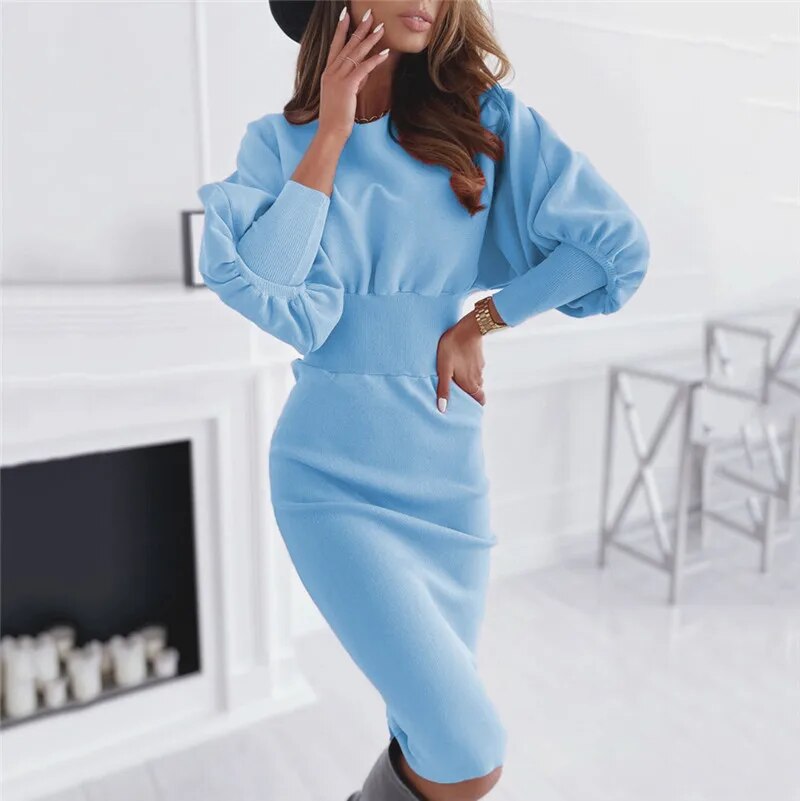 CM | elegante vestido midi para la noche