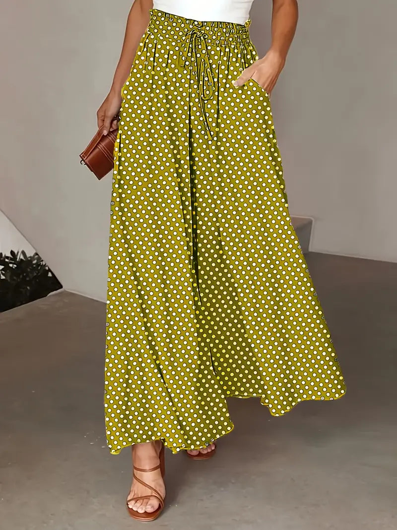 CM | Pantalones de pierna ancha elegantes y chic
