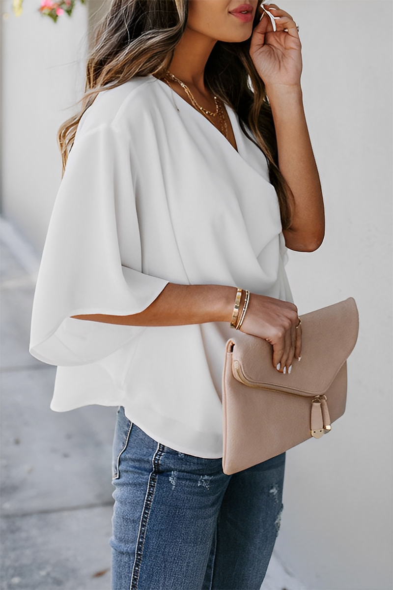CM | Blusa casual de verano de gasa