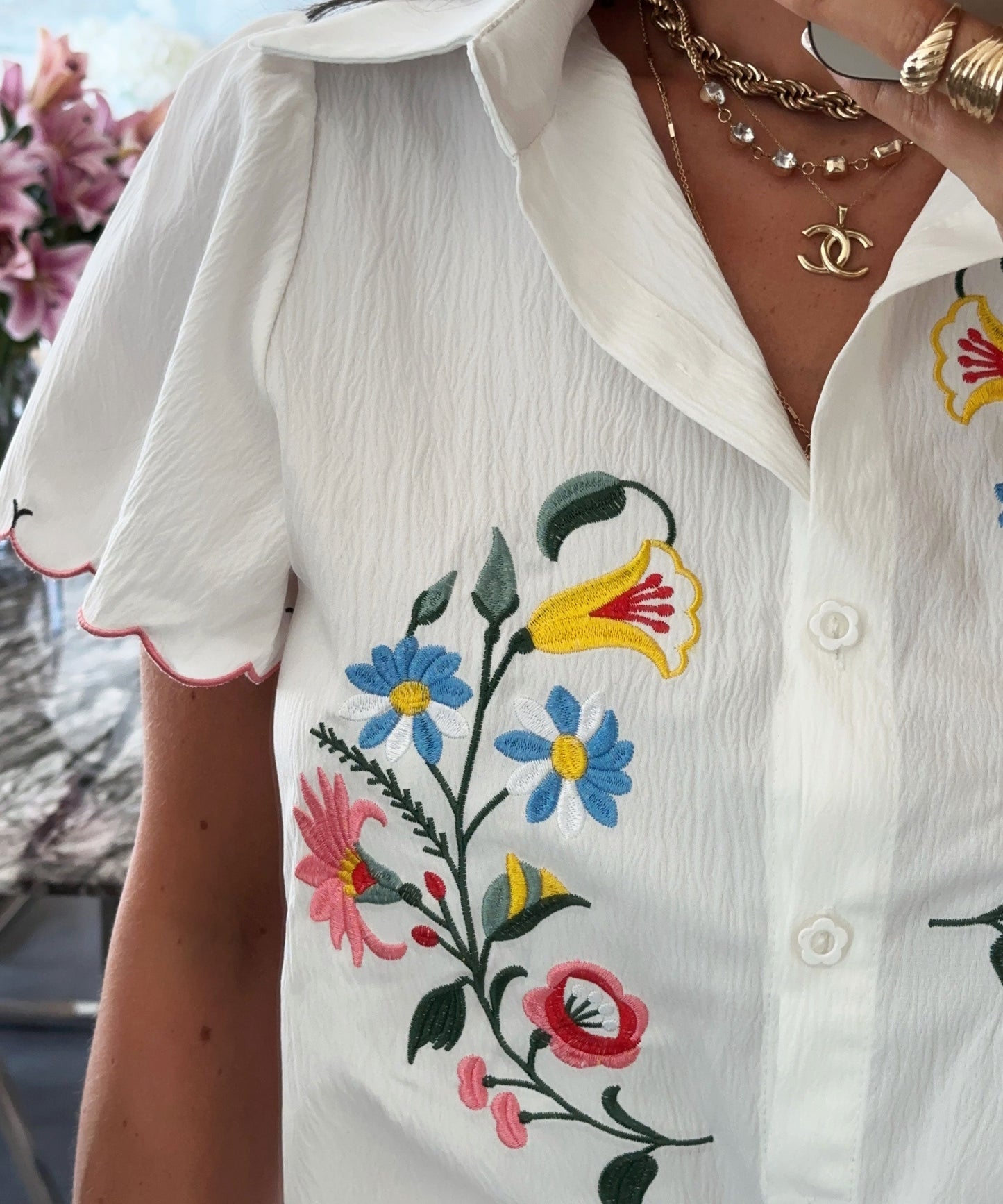 CM | Blusa blanca