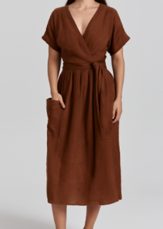 CM | elegante vestido midi para mujer