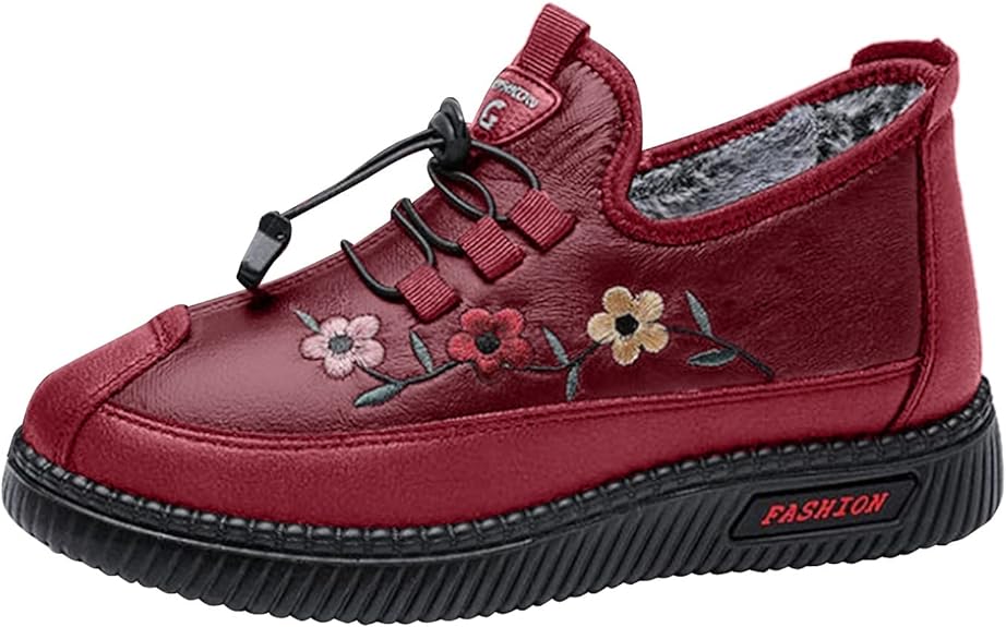 CM | Zapatillas deportivas de invierno para mujer de felpa gruesa