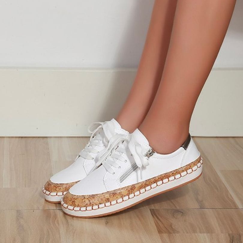 CM | Zapatillas ortopédicas de flores