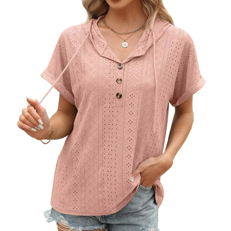CM | Blusa casual con cuello en V