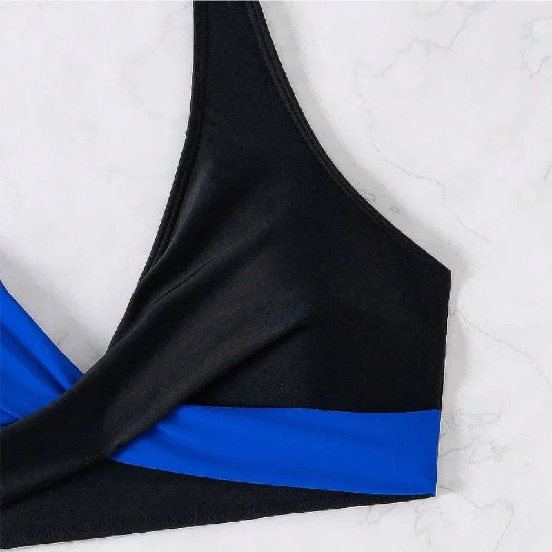CM | Bikini sexy sin espalda con tirantes cruzados