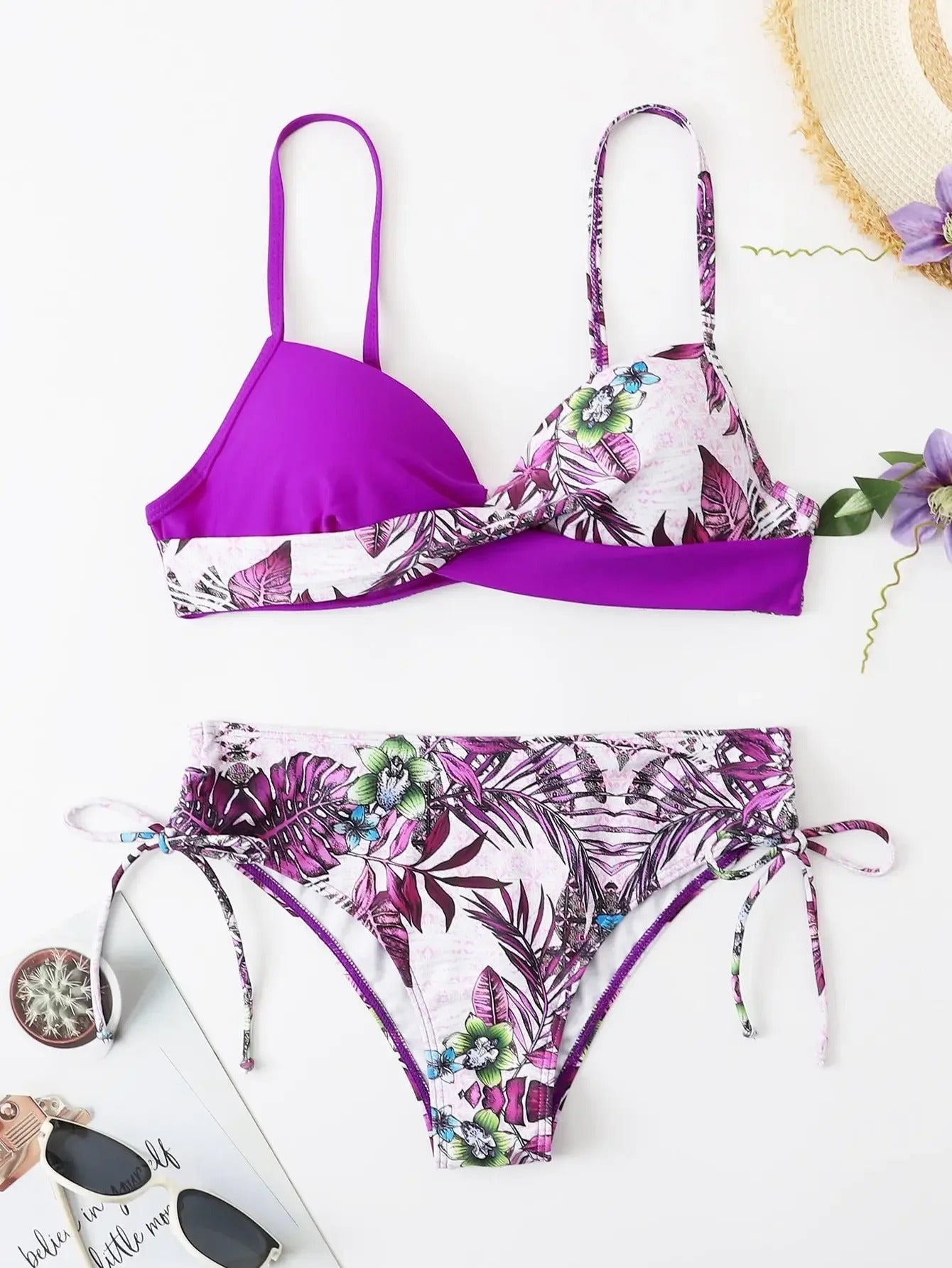 CM | Bikini con estampado floral