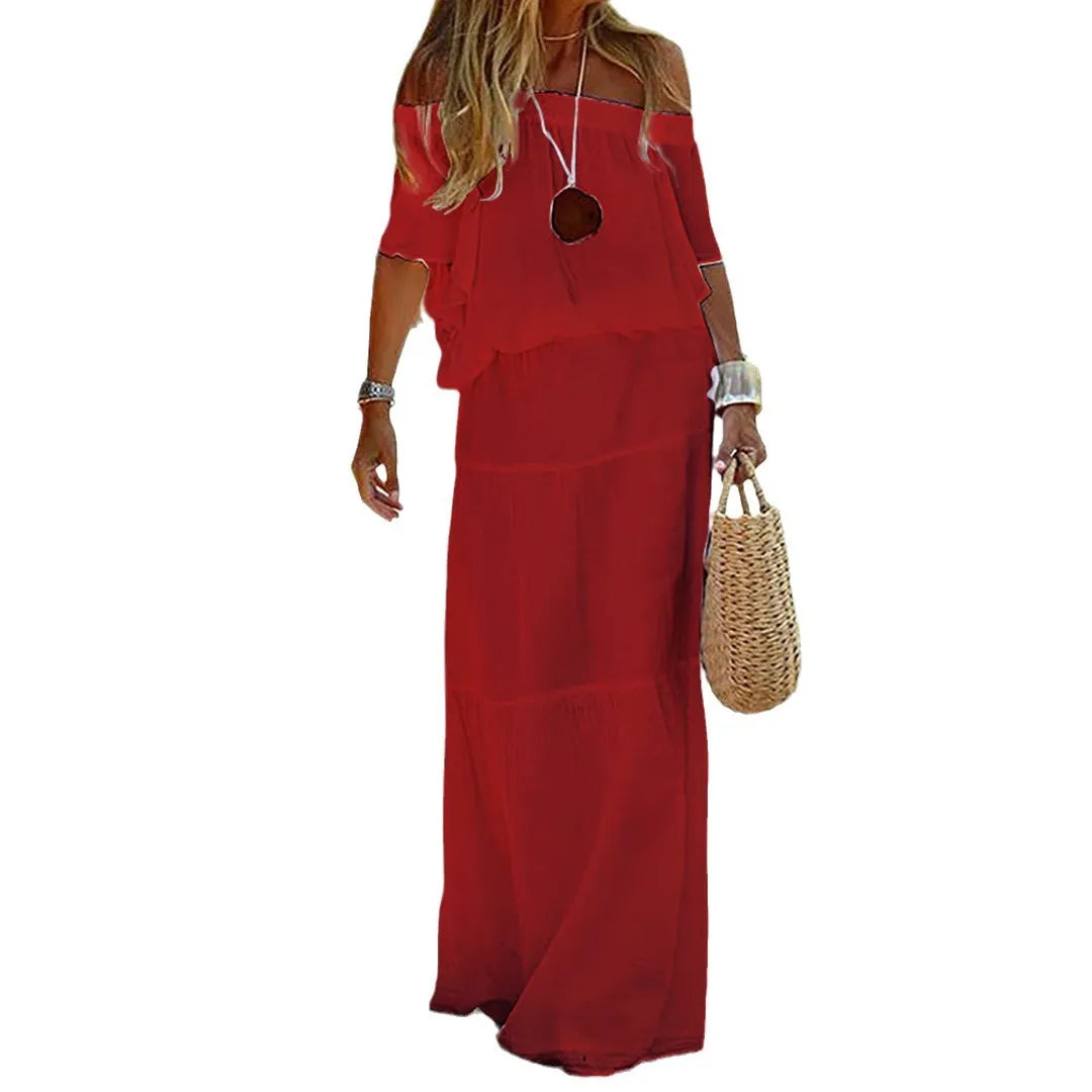 CM | Vestido largo Commuter Wind